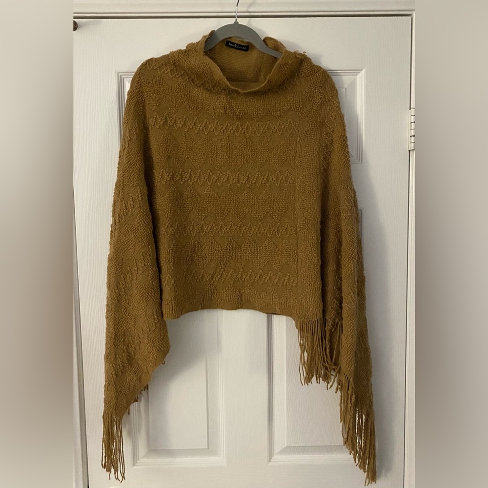 Armando Caruso Fringe Poncho